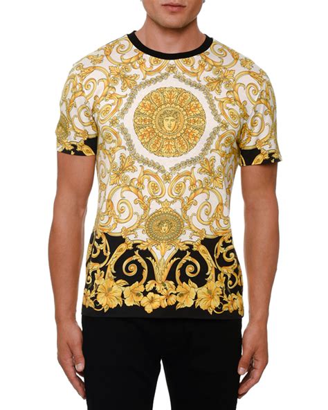 versace collection trend shirt|versace graphic t shirts.